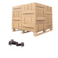Conquest 1/2" x 1" Grade 8 Indented Flange Bolt - Plain - Pallet of 10,800
