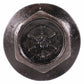 1/4"-20 x 2-1/2" Conquest Grade 8 Indented Flange Bolt - Black Phosphate & Oil