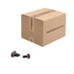 Conquest 5/16" x 1/2" Grade 8 Indented Flange Bolt - Plain - Carton of 1,400