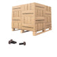 Conquest 5/16"-18 x 3/4" Grade 8 Indented Flange Bolt - Plain - Pallet of 43,200