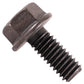 5/16" -18 x 3/4" Conquest Grade 8 Indented Flange Bolt - Black Phosphate & Oil