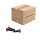 Conquest 5/8" x 1-3/4" Grade 8 Indented Flange Bolt - Plain - Carton of 140