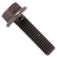 5/8"-11 x 2-1/4" Conquest Grade 8 Indented Flange Bolt - Black Phosphate & Oil
