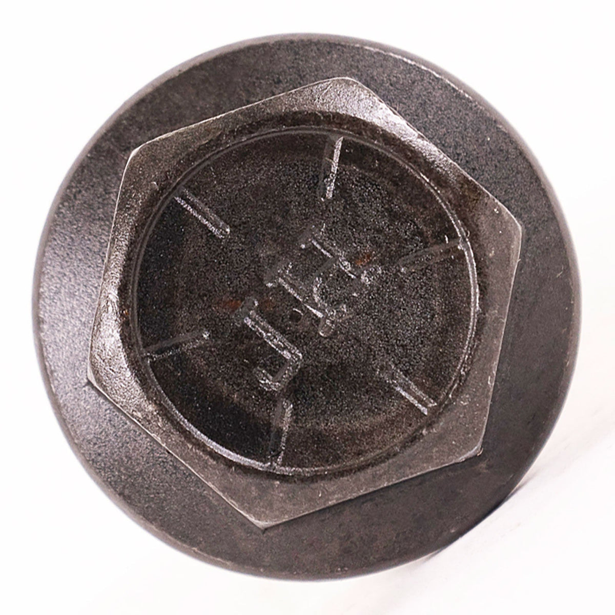 5/8"-11 x 2-1/4" Conquest Grade 8 Indented Flange Bolt - Black Phosphate & Oil