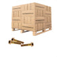 Conquest 1/2" x 2-1/4" Grade 8 Non-Serrated Flange Bolt - Zinc Yellow - Pallet of 7,200