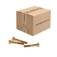 Conquest 1/2" x 3" Grade 8 Non-Serrated Flange Bolt - Zinc Yellow - Carton of 175