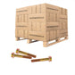 Conquest 1/2" x 3" Grade 8 Non-Serrated Flange Bolt - Zinc Yellow - Pallet of 6,300