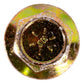 3/8"-16 x 1-1/4" Conquest Grade 8 Non-Serrated Flange Bolt - Zinc Yellow