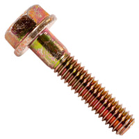 5/16"-18 x 1-1/2" Conquest Grade 8 Non-Serrated Flange Bolt - Zinc Yellow