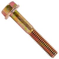 5/16"-18 x 2" Conquest Grade 8 Non-Serrated Flange Bolt - Zinc Yellow