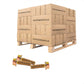 Conquest 5/8" x 2-1/4" Grade 8 Non-Serrated Flange Bolt - Zinc Yellow - Pallet of 4,320