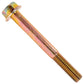 5/8"-11 x 5-1/2" Conquest Grade 8 Non-Serrated Flange Bolt - Zinc Yellow