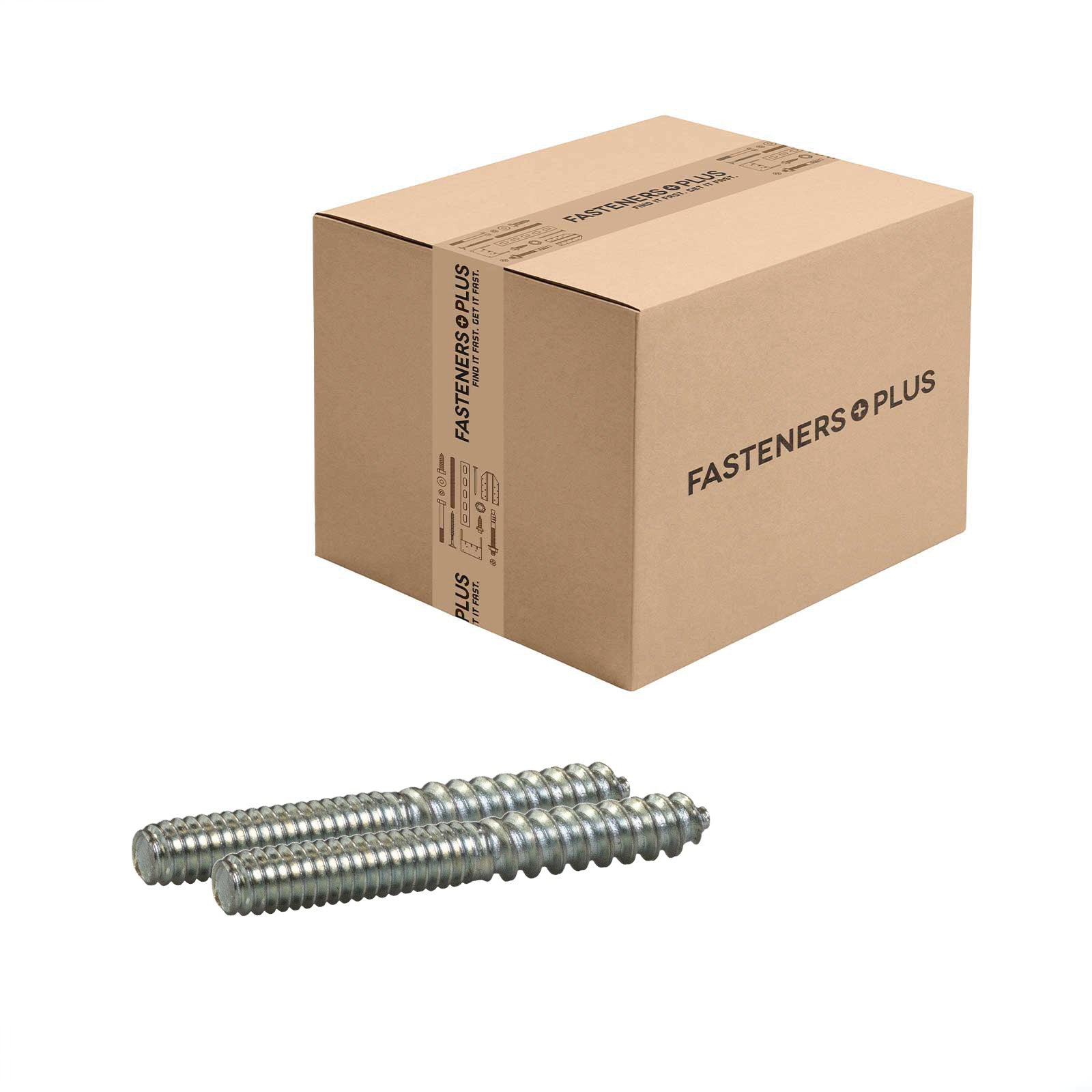 Conquest 1/4" x 2" Hanger Bolt - Zinc CR+3, Qty. 700 - Carton