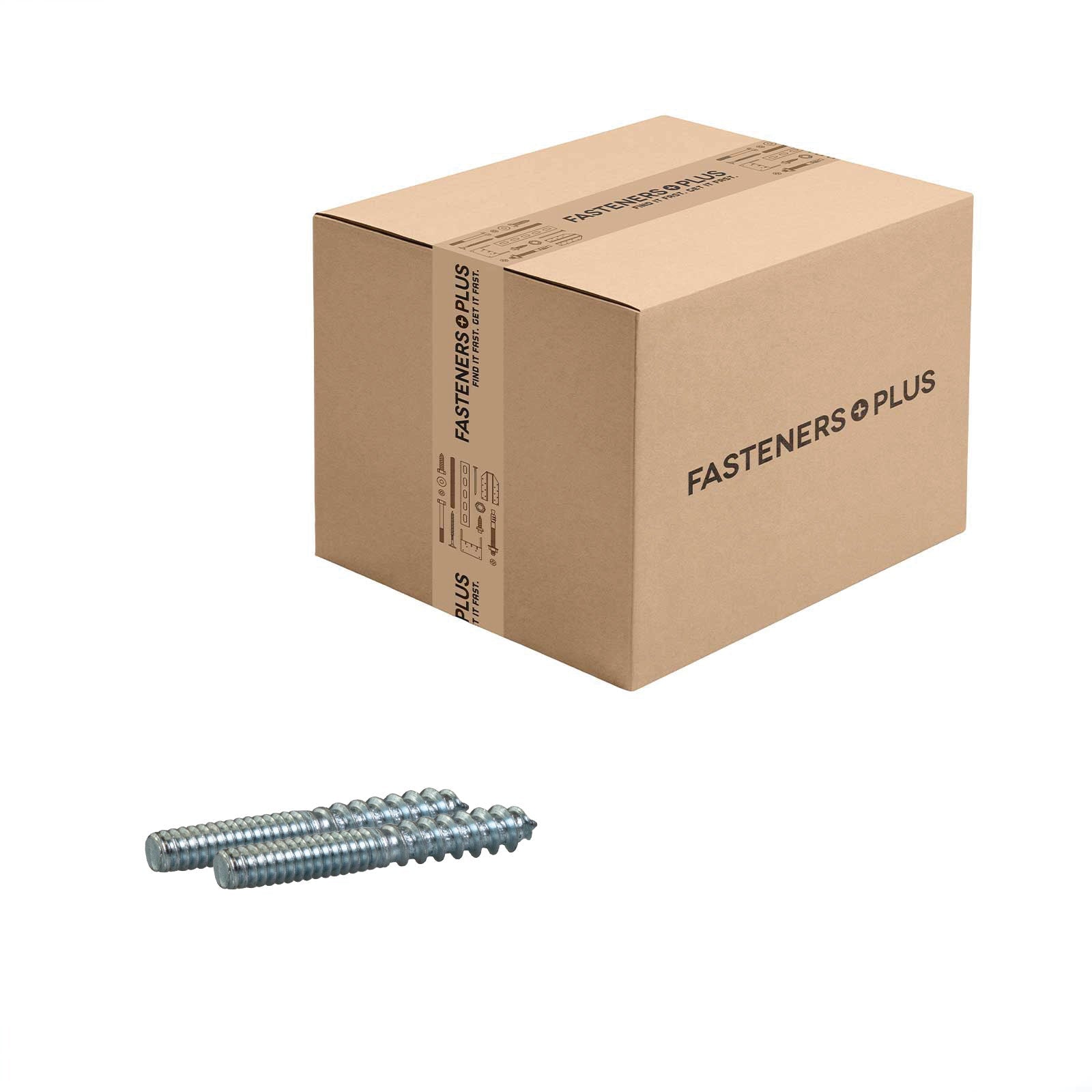 Conquest 3/16" x 1-1/2" Hanger Bolt - Zinc CR+3, Qty. 1,000 - Carton