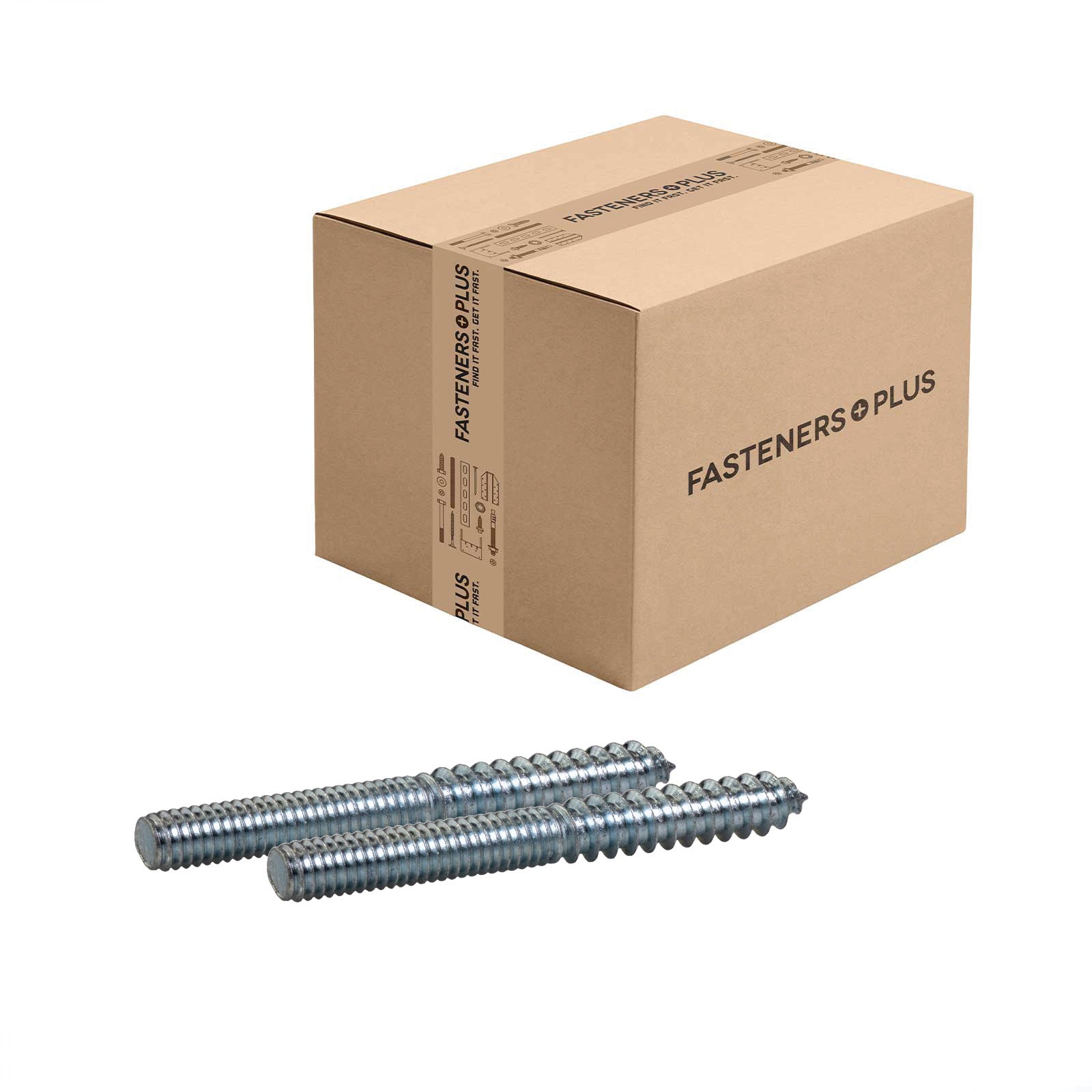 Conquest 5/16" x 3" Hanger Bolt - Zinc CR+3, Qty. 350 - Carton