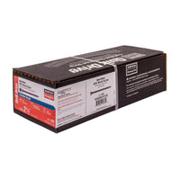 A box of Simpson Strong-Tie Deck-Drive DSV Wood Screws in tan color, package contains 500 screws.