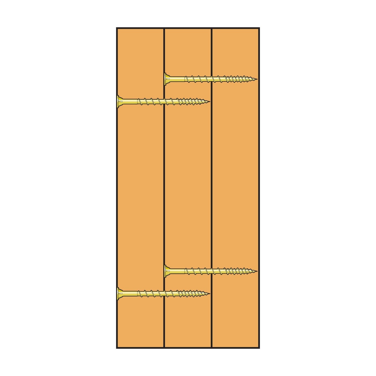 Simpson WSV Subfloor Screw installation