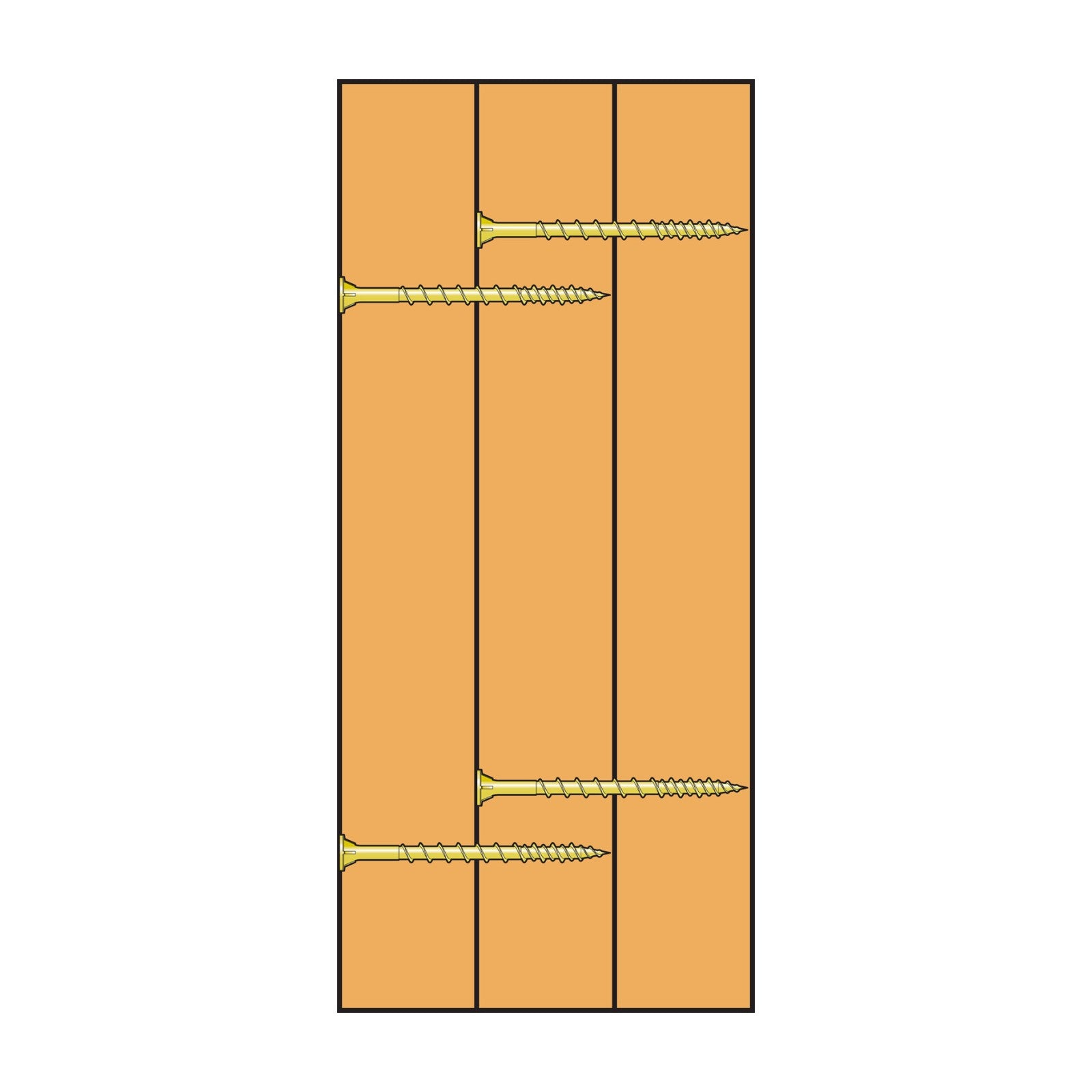 Simpson WSV Subfloor Screw installation