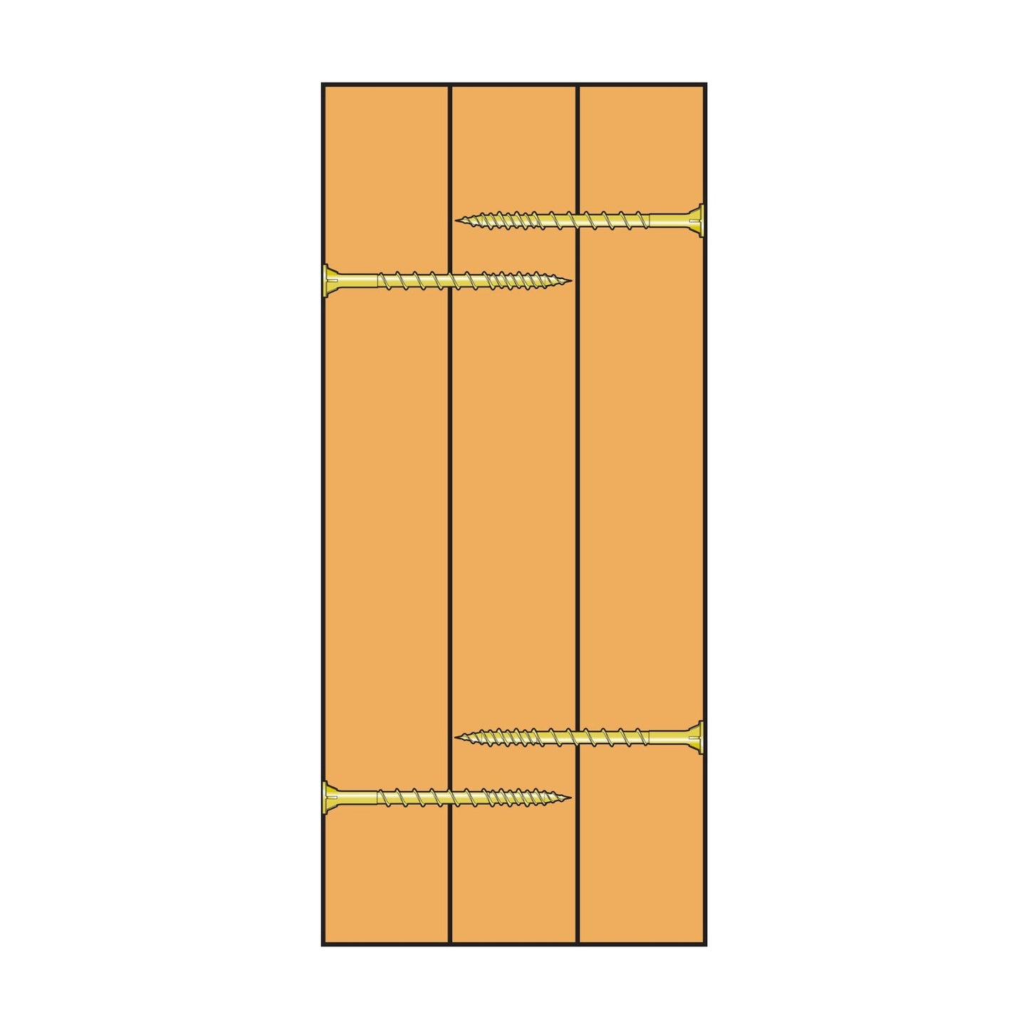 Simpson WSV Subfloor Screw installation