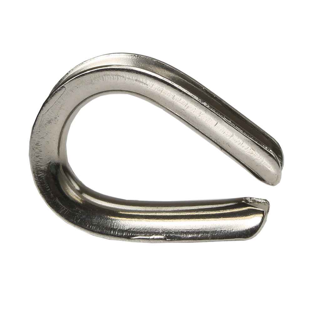 3/4" Stainless Steel T304 Extra Heavy Wire Rope Thimble - Crosby®  SS-414