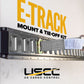 E Track Tie Down Rail Kit | Grey