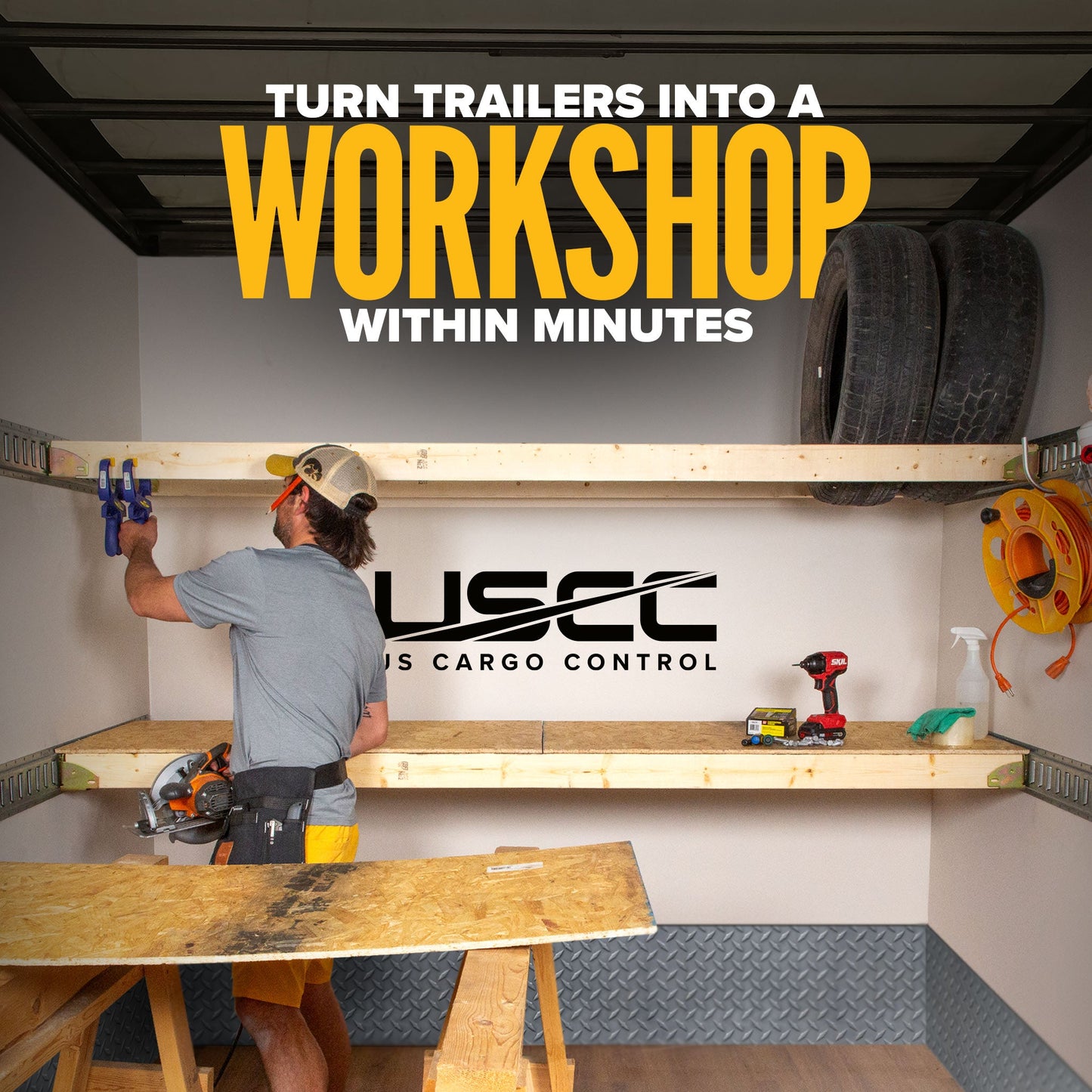 E Track Shelf Bracket Kit