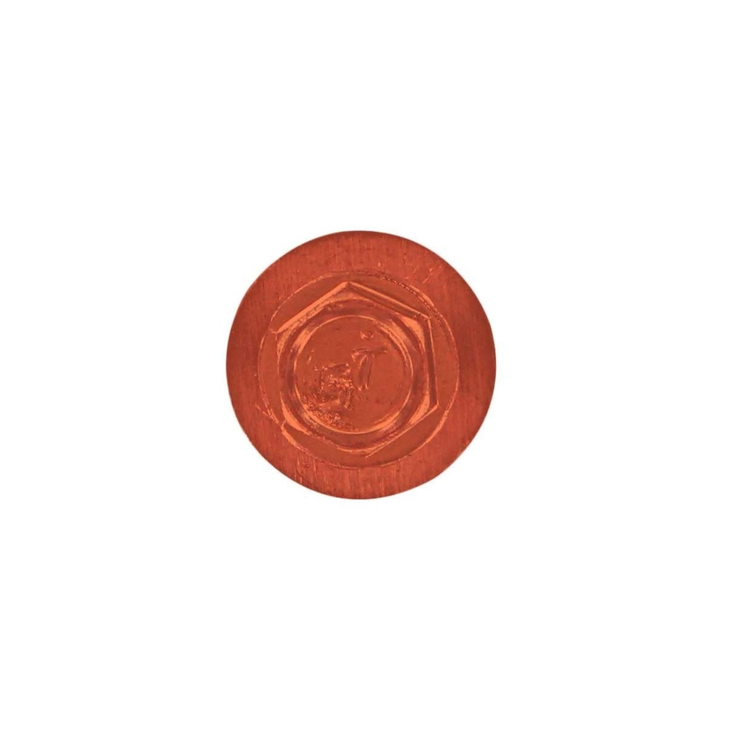 #1224 x 114 inch HG Steelbinder Metal Roofing Screw Copper Pkg 250 image 2 of 2