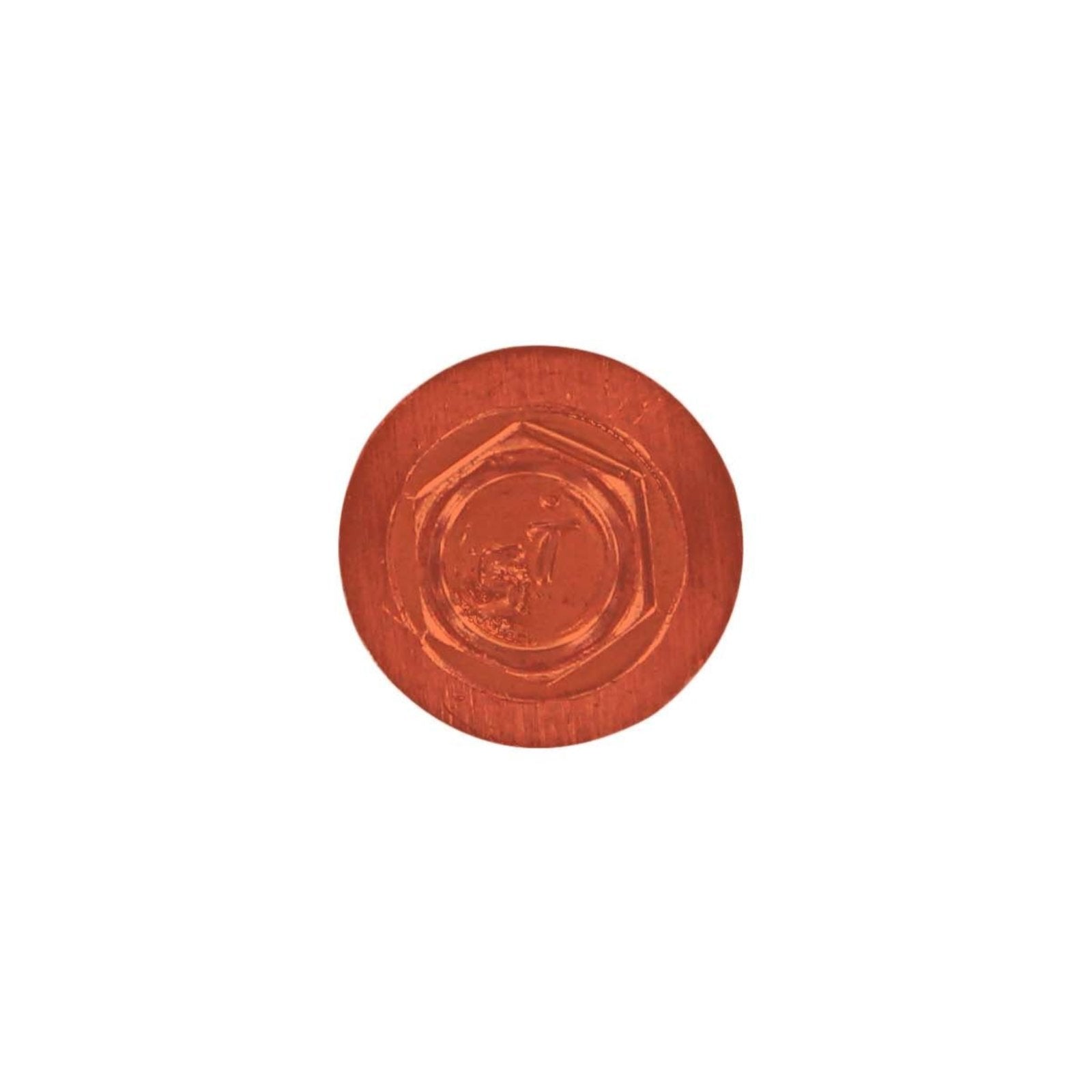 #1224 x 114 inch HG Steelbinder Metal Roofing Screw Copper Pkg 250 image 2 of 2
