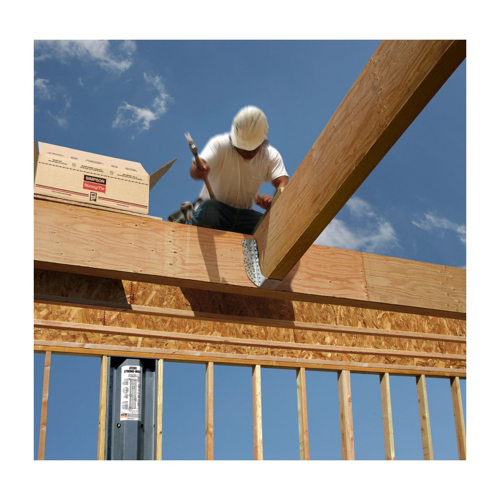 Simpson HGUS Heavy Girder Hanger with Double-Shear Nailing