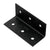 Simpson Strong-Tie HL37PC Heavy L-Shaped Reinforcing Framing Angle Bracket - Black Powder Coat
