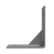 Simpson HL79G Heavy L-Shaped Angle - Gray Paint, Made to Order Non-Returnable