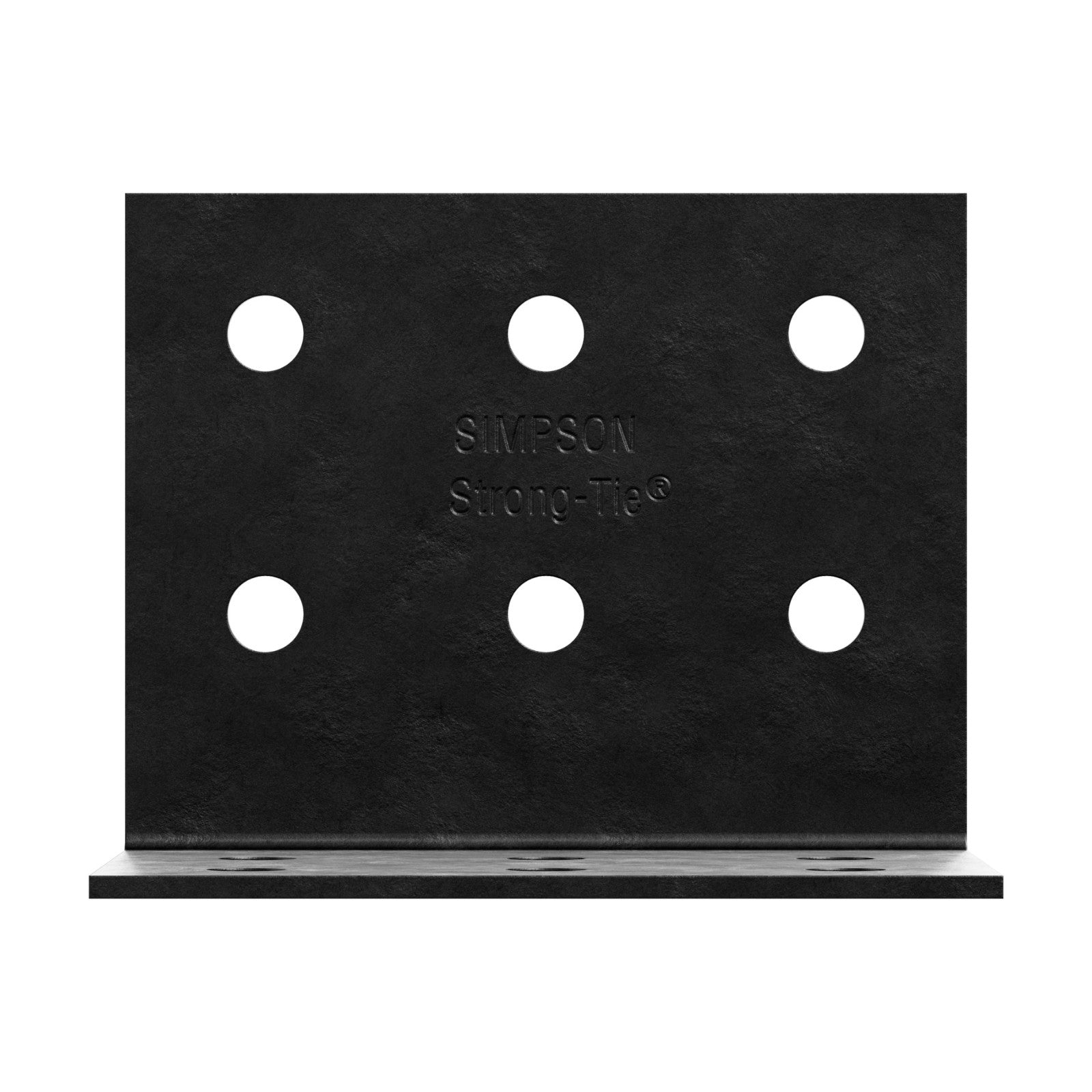 Simpson Strong-Tie HL79PC L shaped reinforcing framing angle bracket black powder coat
