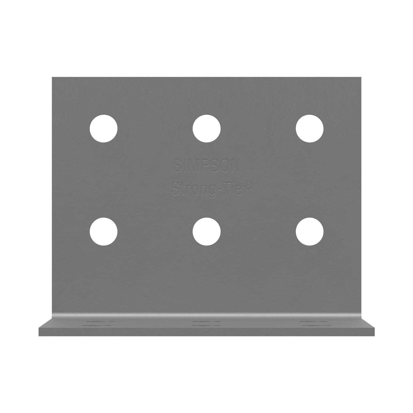 Simpson HL79 Heavy L-Shaped Angle - Gray Paint
