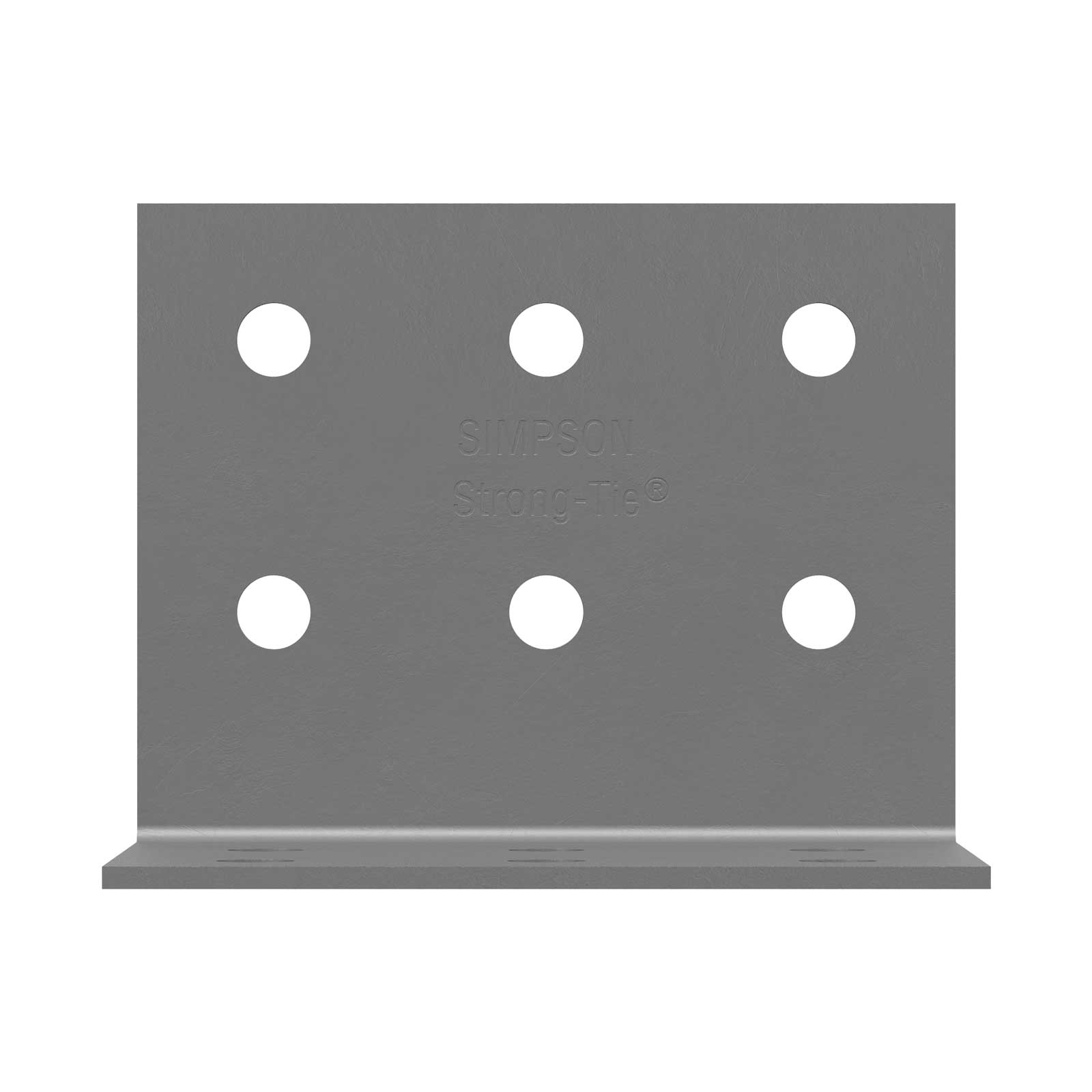 Simpson HL79 Heavy L-Shaped Angle - Gray Paint