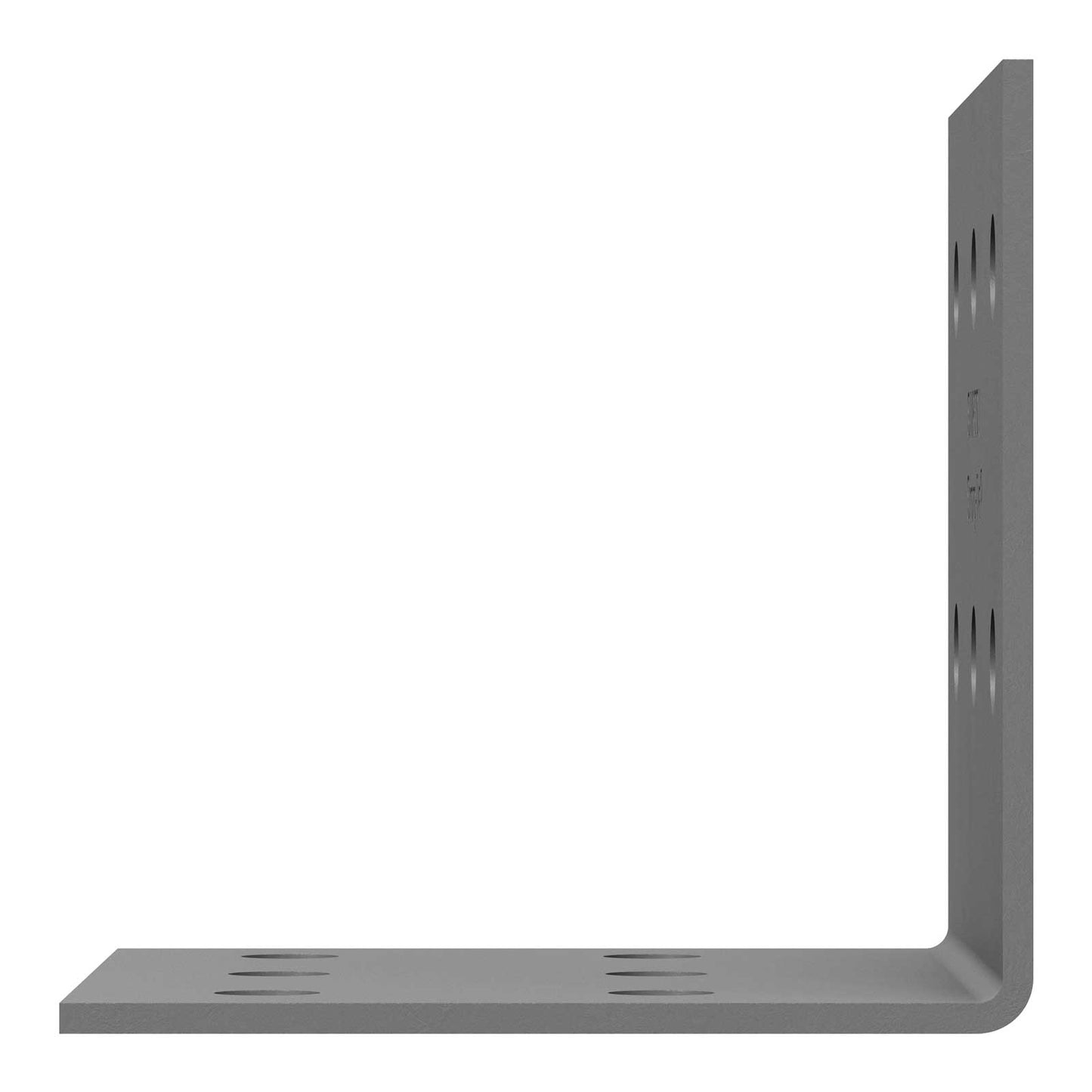 Simpson HL79 Heavy L-Shaped Angle - Gray Paint