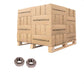 Conquest 1/4" F594 Hex Nut - 18-8 Stainless Steel, Qty. 180,000 - Pallet