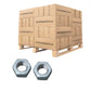 Conquest 1-1/2" Heavy Hex Nut, A563 Grade A - Hot Dip Galvanized, Qty. 1,080 - Pallet