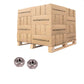 Conquest 3/8" Heavy Hex Nut, A563 Grade A - Hot Dip Galvanized, Qty. 54,000 - Pallet