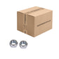 Conquest 1/2" Grade 2 Hex Nut - Zinc Plated, Qty. 1,000 - Carton
