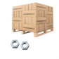 Conquest 5/8" Grade 2 Hex Nut - Hot Dip Galvanized, Qty. 27,000 - Pallet