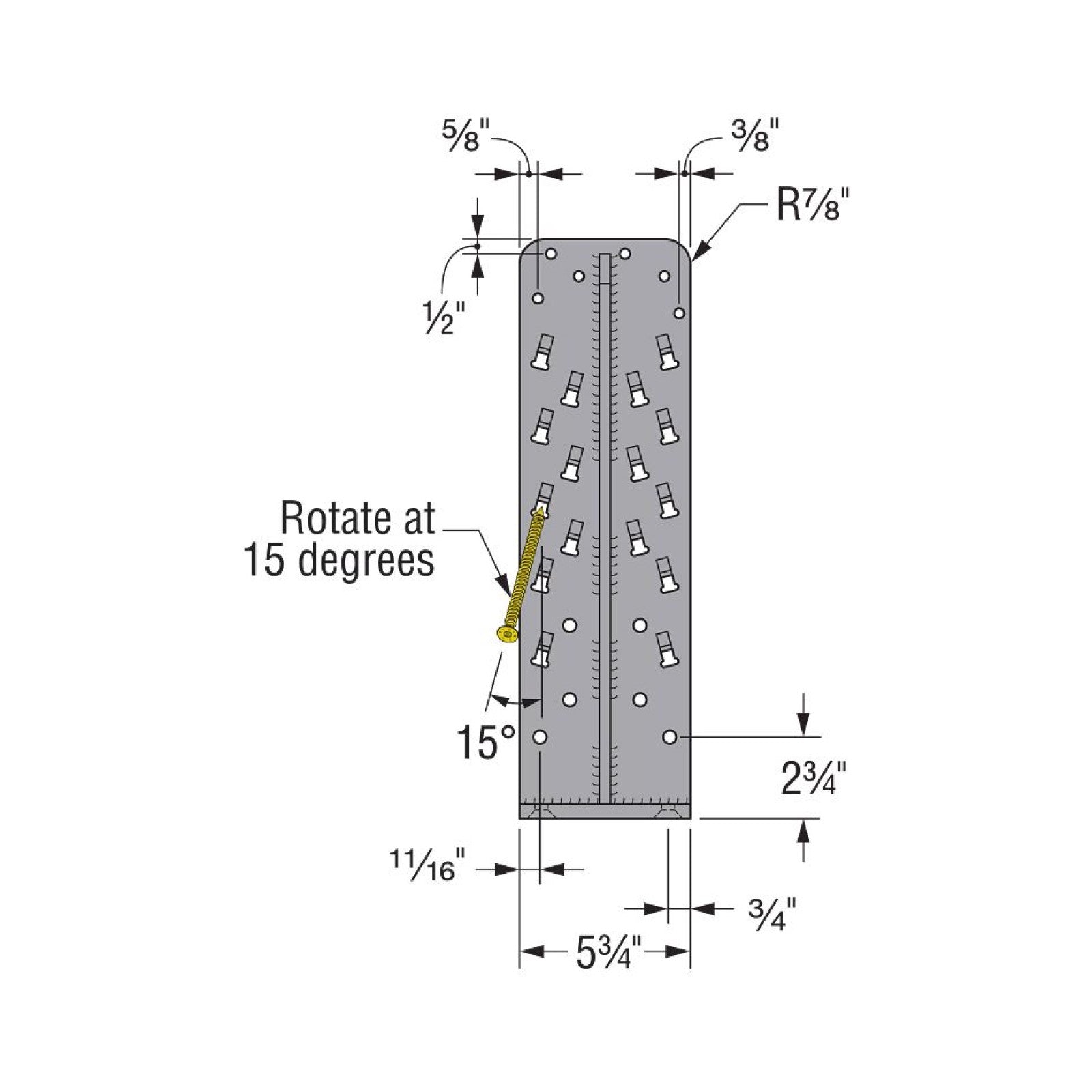 Specs for Simpson HSKP5.75X19.5