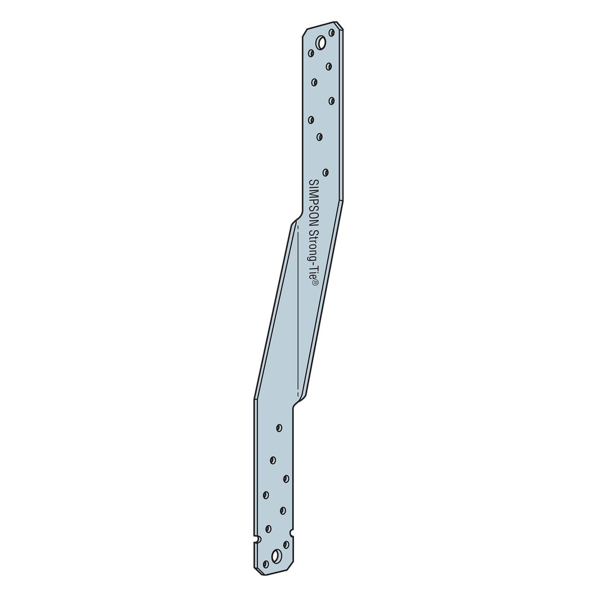 Simson Rsp4 Simpson HTS16-REV Heavy Twist Strap, Reverse Bend - G90 Galvanized ...