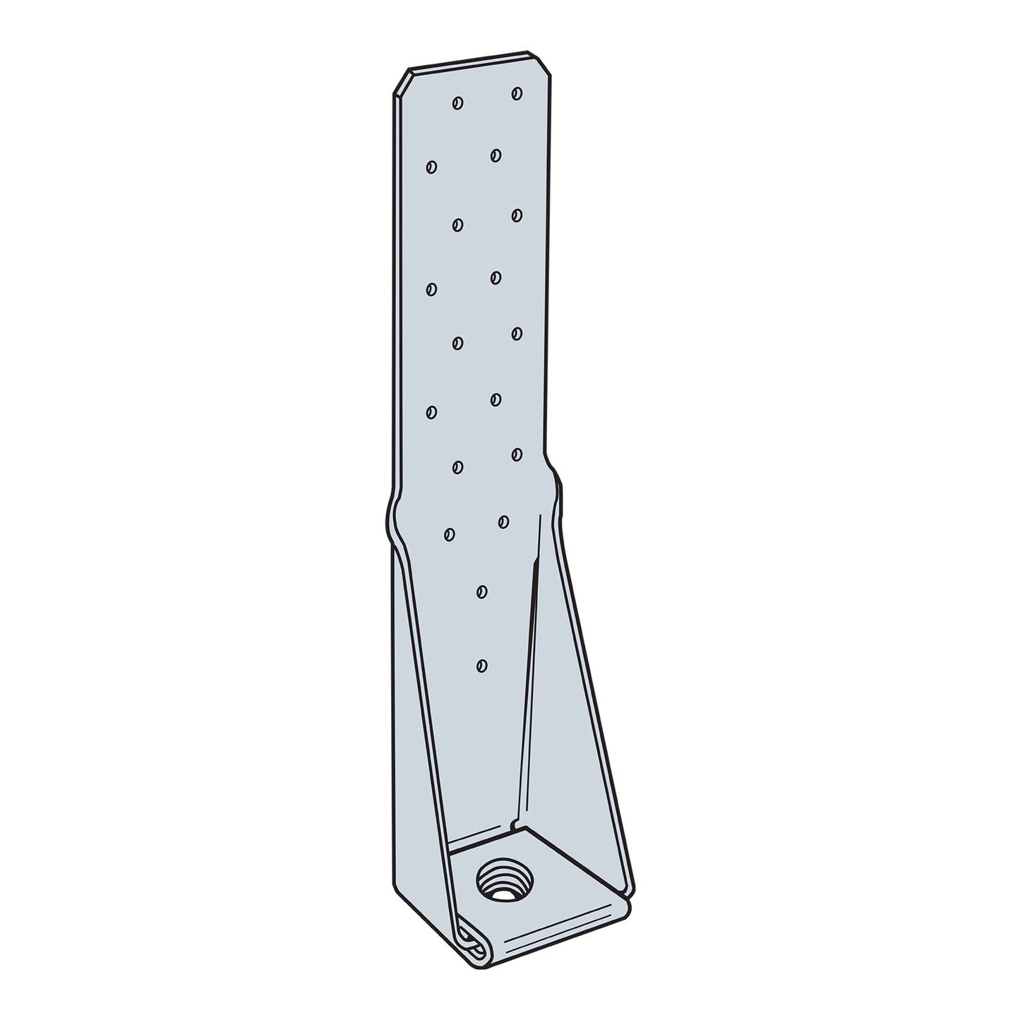 Simpson HTT4HDG Heavy Tension Tie Illustration