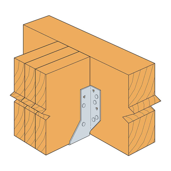 Simpson Strong-Tie HU26-3 Triple 2x6 Face Mount Joist Hanger - G90 Gal ...