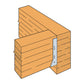 Simpson HUC216-2 Heavy Concealed-Flange Face-Mount Joist Hanger - Made to Order, Non-returnable