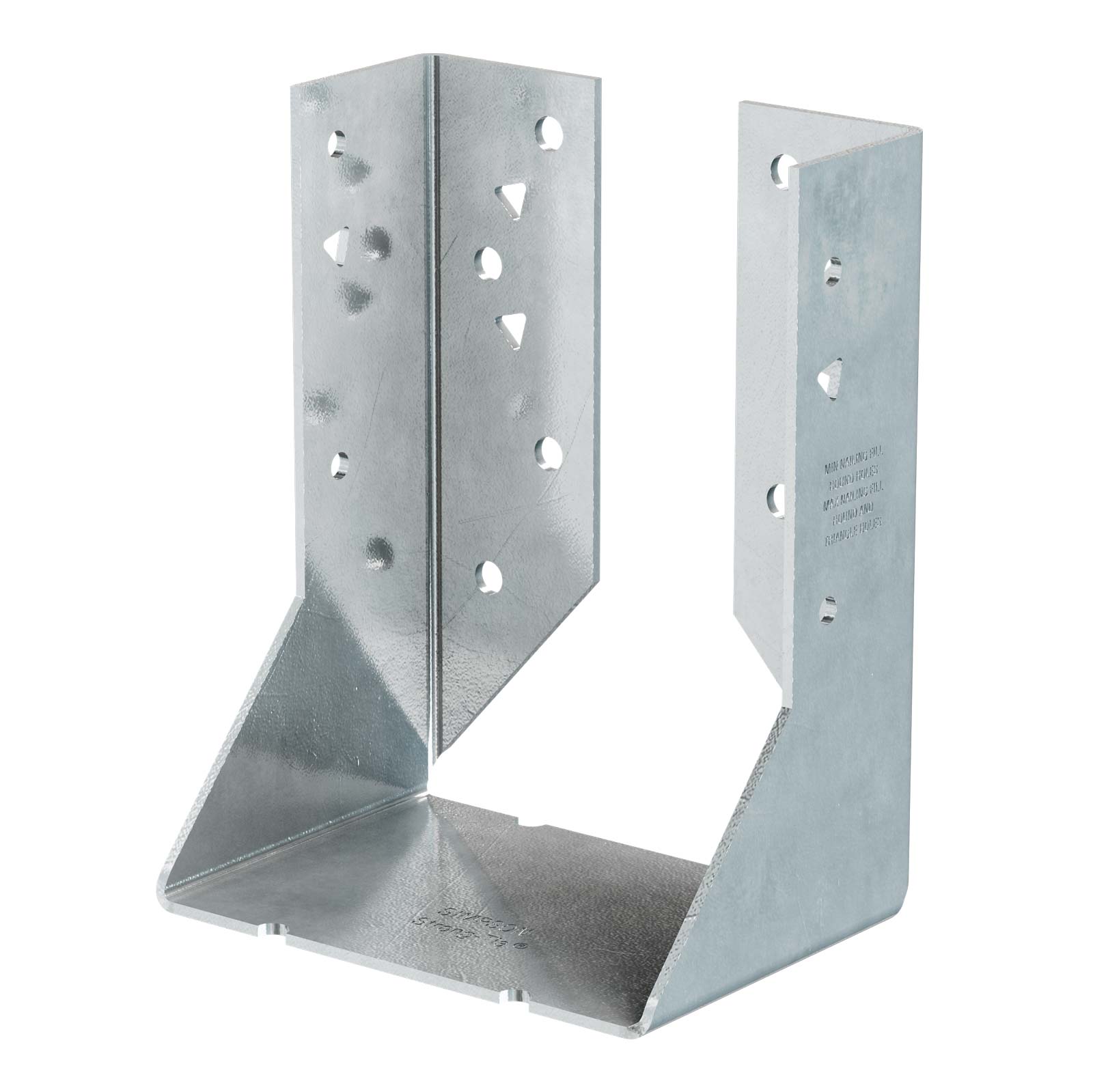 Simpson HUC46SS Heavy Concealed-Flange Face-Mount Joist Hanger