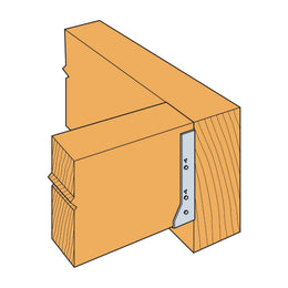 Huc68 Simpson Strong-Tie HUC612 6x12 Concealed Flange Heavy Face Mount Hange ...