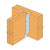 Simpson HUS210-2TF Double 2x10 Top Flange Face Mount Hanger - G90 Galvanized