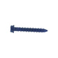 1/4 inch x 1-3/4 inch Tapcon Blue Concrete Screw Hex Head