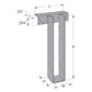 Simpson HWP High-Wind Purlin Hanger